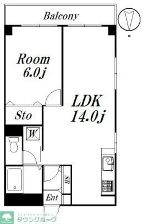 第2小美野マンションの物件間取画像